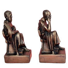 Load image into Gallery viewer, Socrates and Aristotle small statues - Greek Philosophers - Western Philosophy
