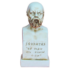 Load image into Gallery viewer, Socrates Greek Philosopher small figurine - Western Philosophy - Plato Aristotle
