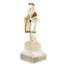 Load image into Gallery viewer, Demeter Alabaster aged small statue - Greek Goddess of Agriculture and Harvest
