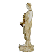 Load image into Gallery viewer, Demeter Alabaster aged statue - Ancient Greek Goddess of Agriculture and Harvest
