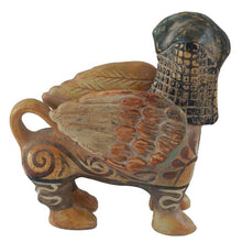 Load image into Gallery viewer, Sphinx clay statue sculpture - Guardian of sacred places
