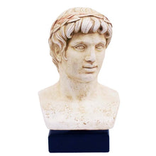 Load image into Gallery viewer, Apollo bust sculpture - Olympian God of light sun music poetry
