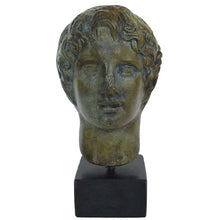 Load image into Gallery viewer, Alexander the Great Macedonian bronze bust statue - King Of Vergina - Phillip II
