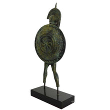 Load image into Gallery viewer, Ancient Greek Bronze Warrior Figurine - Homer iliad Trojan War - Museum Replica
