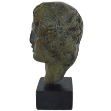 Load image into Gallery viewer, Alexander the Great Macedonian bronze bust statue - King Of Vergina - Phillip II
