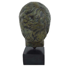 Load image into Gallery viewer, Alexander the Great Macedonian bronze bust statue - King Of Vergina - Phillip II

