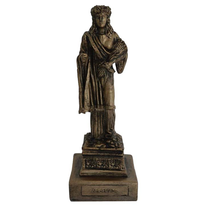 Demeter small sculpture - Ancient Greek Goddess of Agriculture and Harvest