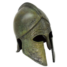 Load image into Gallery viewer, Corinthian small Bronze Helmet - Greek Spartan Hoplite soldier infantry
