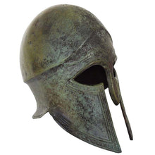 Load image into Gallery viewer, Corinthian small Bronze Helmet - Spartans Athenians Hoplite
