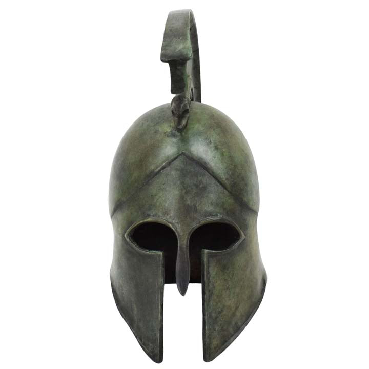 bronze football helmet replicas Corinthian small Bronze Helmet with snake