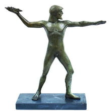 Load image into Gallery viewer, Zeus King of the Olympians Gods bronze sculpture statue - Ruler of Sky and Thunder
