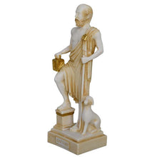 Load image into Gallery viewer, Diogenes the Cynic Aged Statue - Ancient Greek Philosopher - Cynicism - Diogenis
