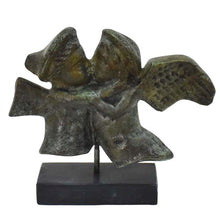 Load image into Gallery viewer, Cupid Eros end Psyche Bronze Figurine - Winged God of Love - True Love Story
