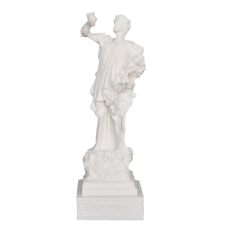 Dionysus Alabaster small statue - Dionysus Bacchus God of wine ecstasy