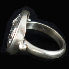 Load image into Gallery viewer, Goddess Athena Silver Ring Size Us 8 1/2 - Symbol of Wisdom Strength Strategy
