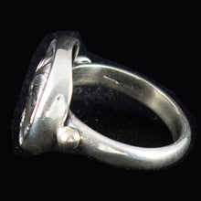Load image into Gallery viewer, Goddess Athena Silver Ring Size Us 8 1/2 - Symbol of Wisdom Strength Strategy
