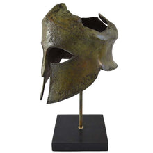 Load image into Gallery viewer, General Miltiades Bronze Helmet - Battle of Marathon - Olympia Museum Replica
