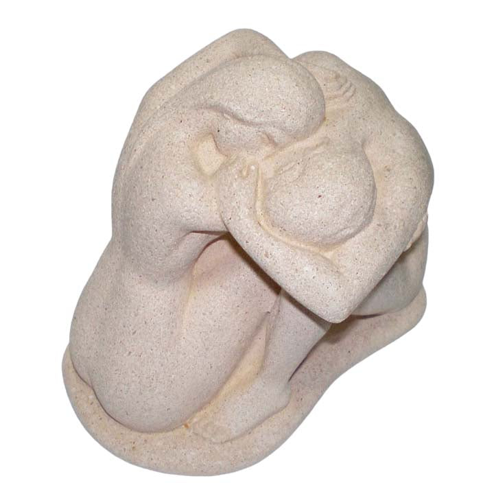 Cycladic Art Lovers Figurine - Extremely Beautiful Sculpture - Perfect Lovers Gift