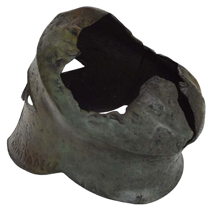 bronze football helmet replicas General Miltiades Bronze Helmet from Battle of Marathon