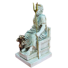 Load image into Gallery viewer, Hades statue - Ancient Greek God of The Underworld - Pluto - Cerberus
