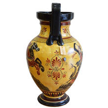 Load image into Gallery viewer, Achilles Poseidon &amp; Goddess Athena - Amphora Vase - Museum Replica
