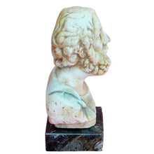 Load image into Gallery viewer, Homer small bust figurine - Epic Poet - Iliad - Odyssey - Omiros Ancient Greece
