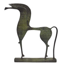 Load image into Gallery viewer, Horse Bronze sculpture with Geometric Pattern - Museum Replica - Symbol of Status
