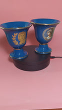 Load and play video in Gallery viewer, Athena - Great Alexander Theme 2 cups Pythagorean Cup set color petrol
