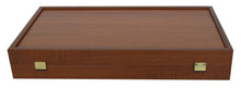 Load image into Gallery viewer, Traditional Handmade Mahogany - Olive wood Backgammon Set - Olive wood Chips
