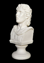 Load image into Gallery viewer, Alexander the Great Macedonian Alabaster small bust - King Of Vergina
