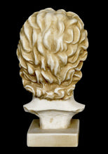 Load image into Gallery viewer, Alexander the Great Macedonian - Alabaster aged bust - King Of Vergina Phillip Son
