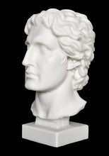 Load image into Gallery viewer, Alexander the Great Macedonian Alabaster bust - King Of Vergina - Phillip Son
