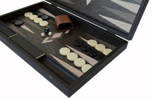 Load image into Gallery viewer, Ebony Burl Luxury Backgammon Set - Handmade in Greece
